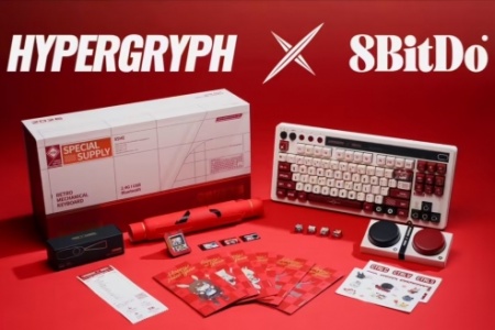 鹰角网络×八位堂Retro 87复古键盘新春周边套装发布