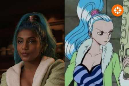 《海贼王》真人剧第二季和动画对比：薇薇公主变黑人！