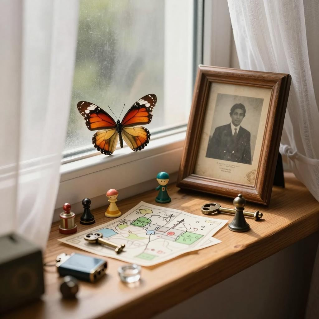 窗台上的蝴蝶(Reviver) 