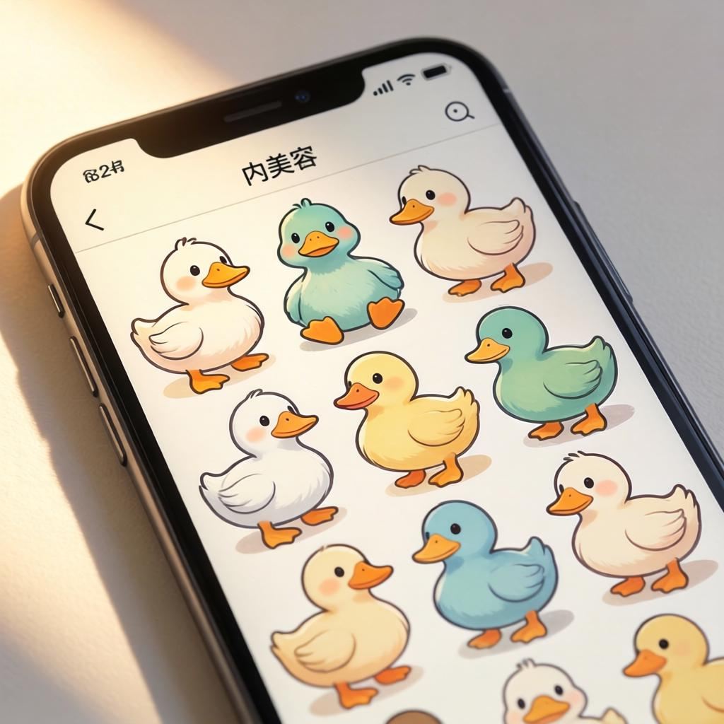 超萌鸭手帐素材软件 v1.6.9安卓版