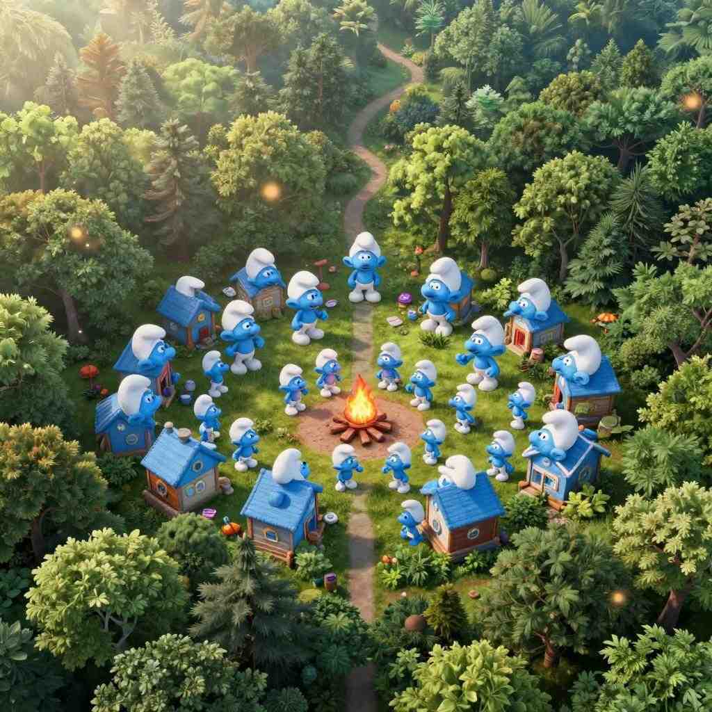 蓝精灵群落派对游戏 v1.0.0